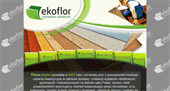 Desktop Screenshot of ekoflor.pl